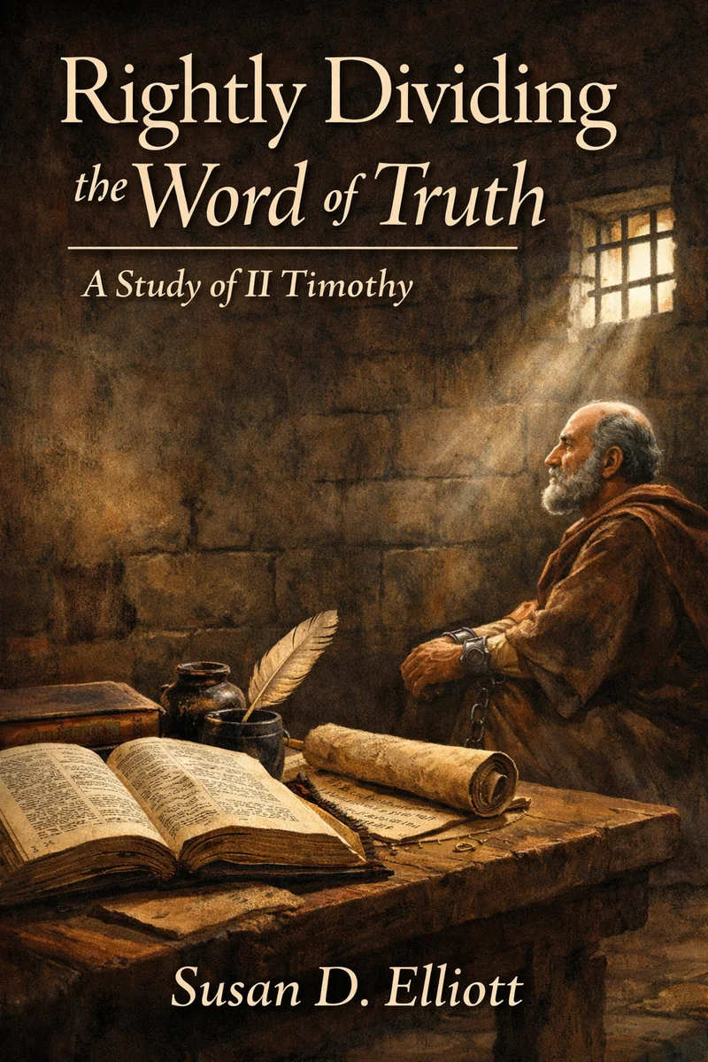 Cover of Rightly Dividing the Word of Truth: A Study of II Timothy by Susan D. Elliott