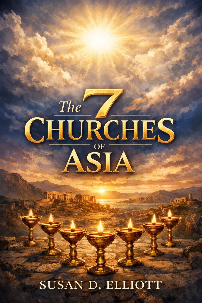 Cover of The 7 Churches of Asia by Susan D. Elliott